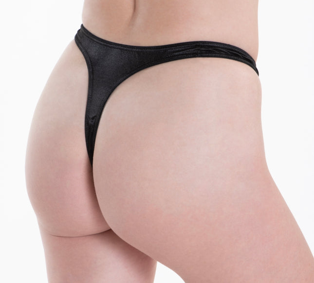 Classic Satin Thong - Lexington Intimates