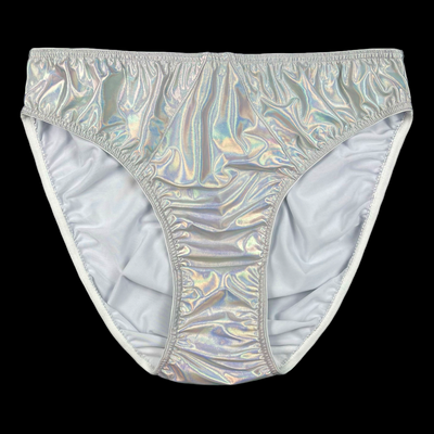 Holographic Classic Satin Panty - Lexington Intimates